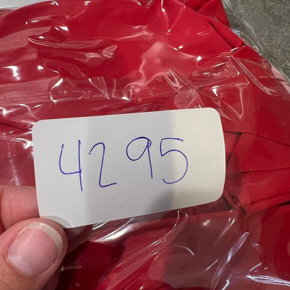 CHIARA BONI LA PETITE ROBE Women's Silvietta Cocktail Dress Size 42/US6 In Red - Picture 11 of 11